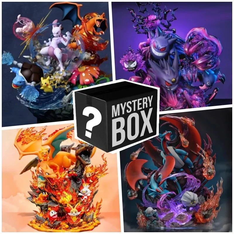 Pokemon Anime Merchandise - Figura de Pokémon Anime Caja misteriosa