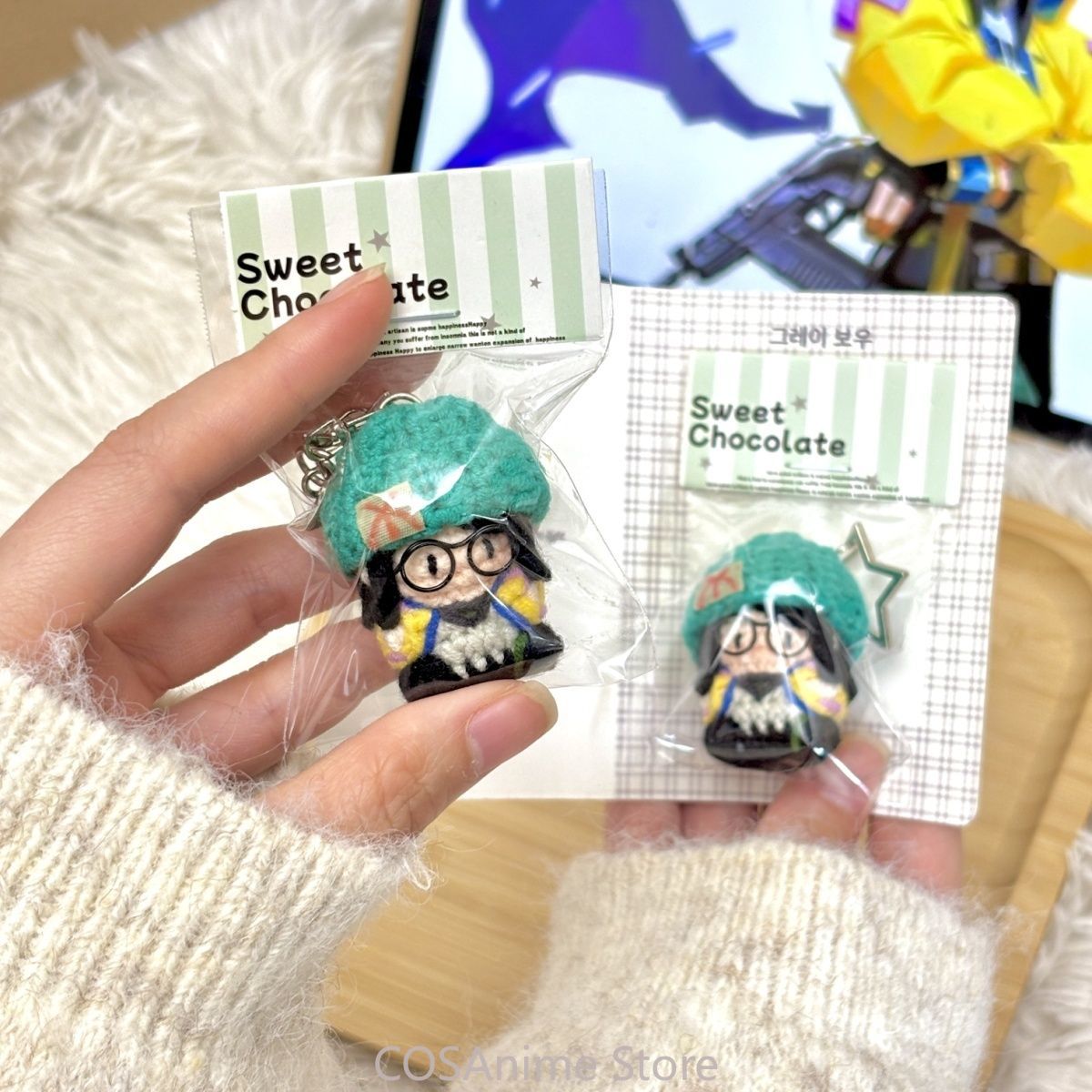 Anime Merchandise Plush Toys - VALORANT Killjoy - Mini Peluche de