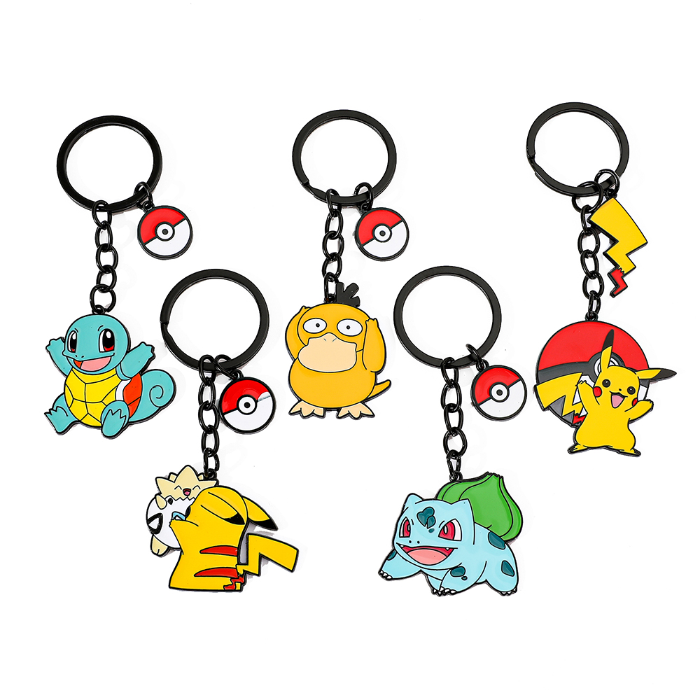 Pokemon Anime Merchandise - Llavero de Pikachu de Anime, Clásico